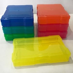 Recollections Photo & Craft Keeper Cases Multi Color Rainbow Storage Cases